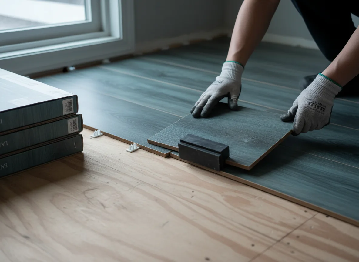 Luxury Vinyl Plank Installation company in Rosamond, IL